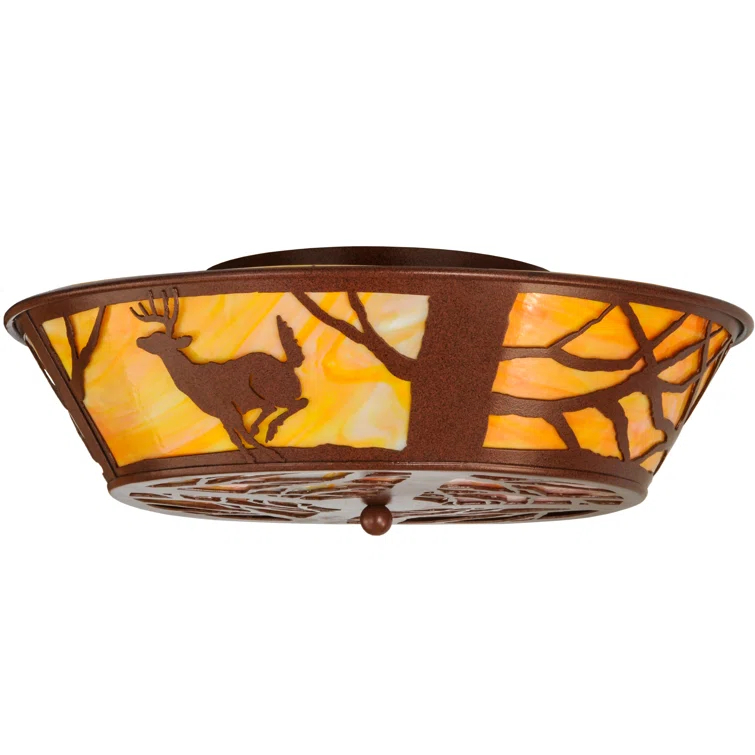 Mica Flush Mount