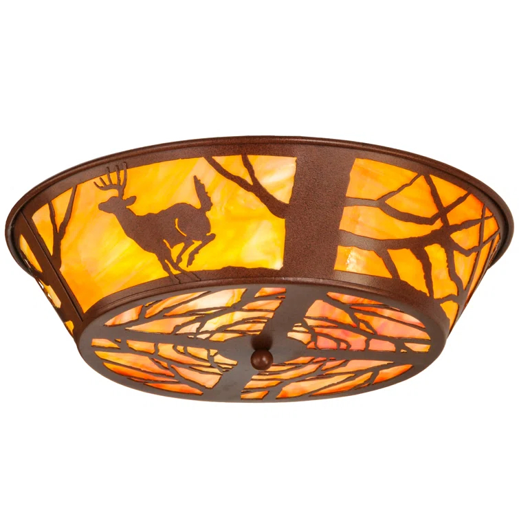 Mica Flush Mount