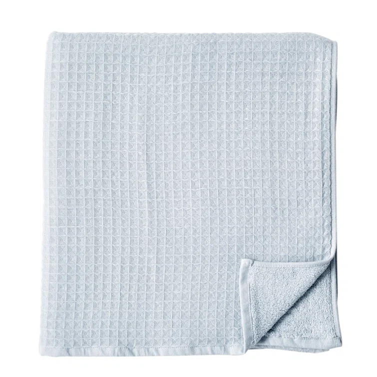Waffle Twist 100% Cotton Bath Towel