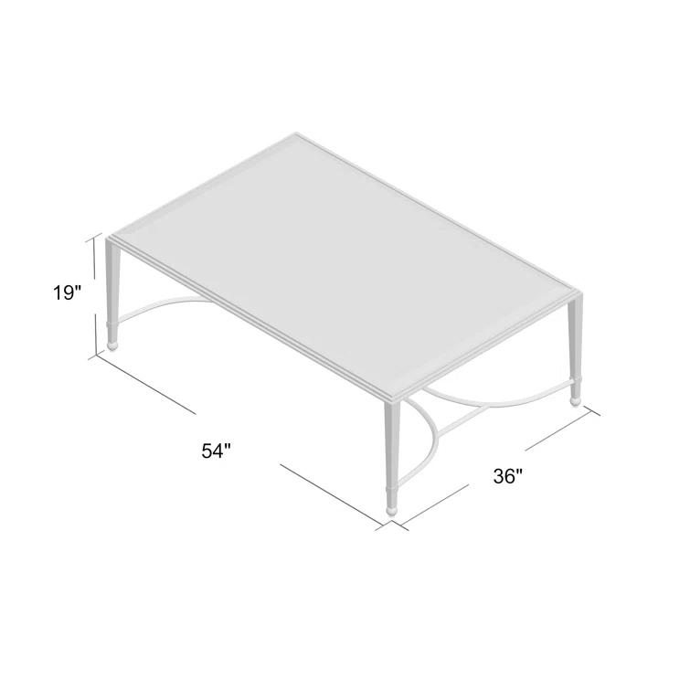 Metal Designs Sangiovese Cocktail Table