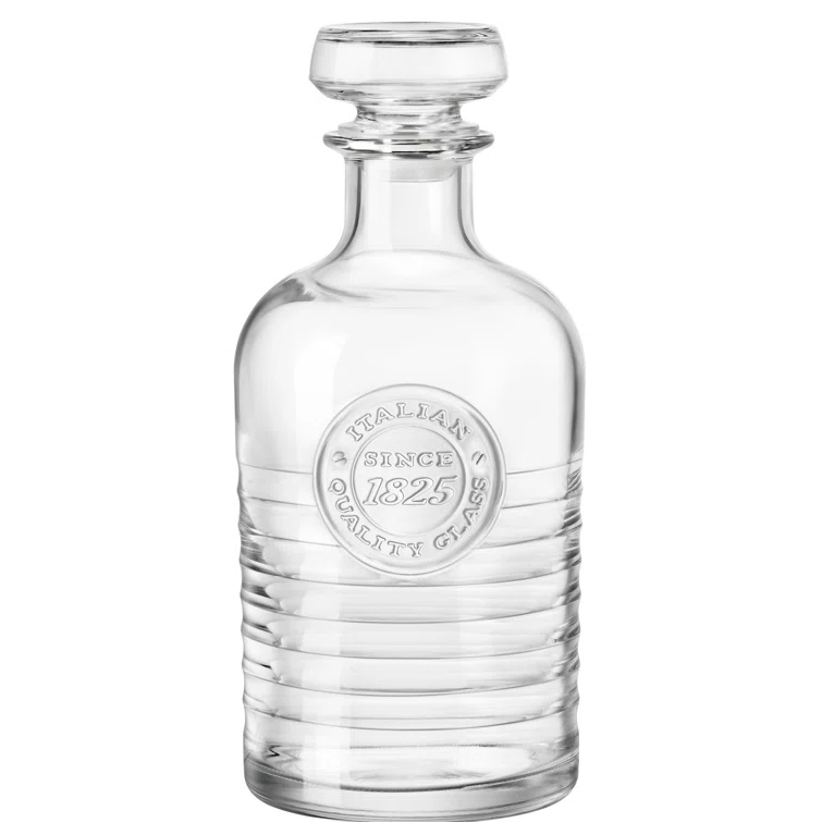 Bormioli Rocco Officina 1825 Decanter 33.75 oz., Gift Boxed Glass