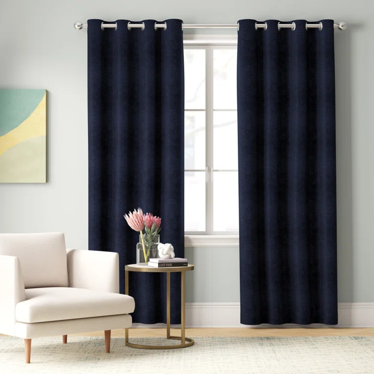 Phillipa Room Darkening Curtain Pair