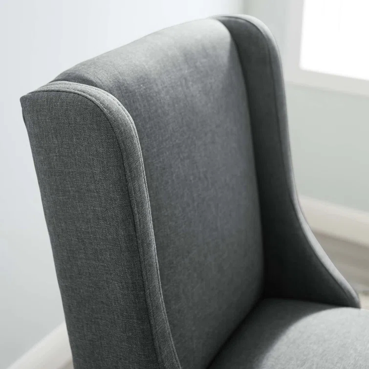 Modway Baron Upholstered Fabric Bar Stool