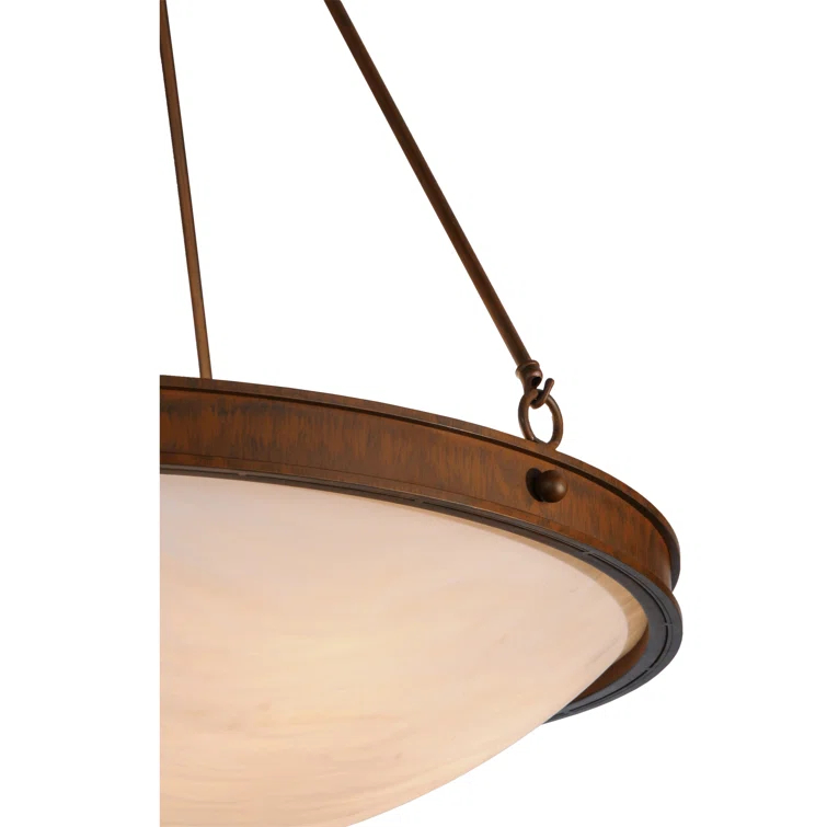 Dionne 6 - Light Brown Single Pendant