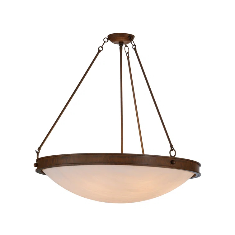 Dionne 6 - Light Brown Single Pendant