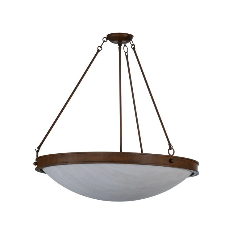 Dionne 6 - Light Brown Single Pendant