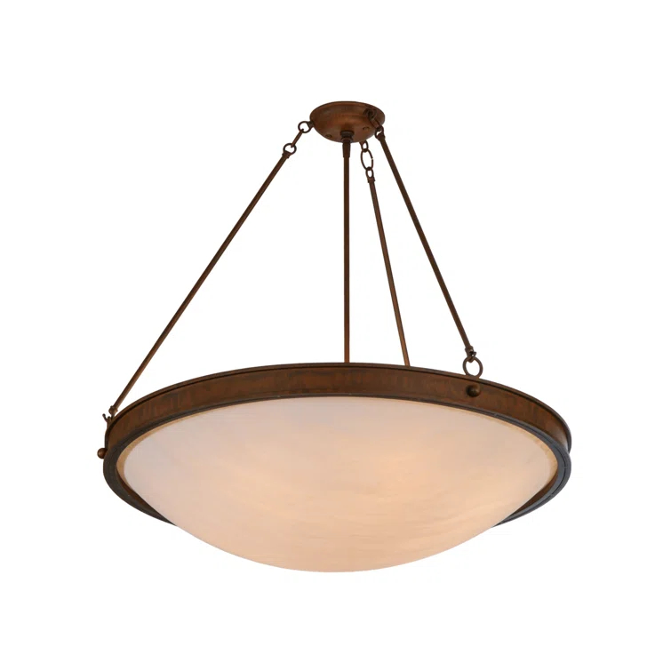 Dionne 6 - Light Brown Single Pendant