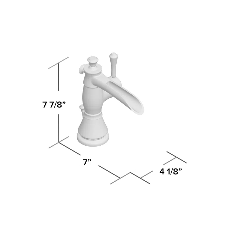 Cassidy™ Single Hole Bathroom Faucet with Drain Assembly