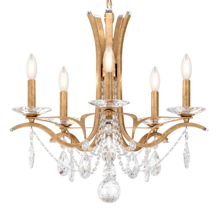 Vesca 5 - Light Dimmable Classic / Traditional Chandelier