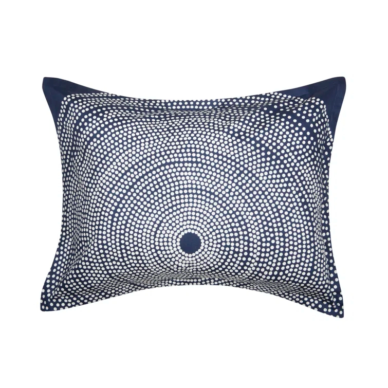 Marimekko Fokus Cotton Navy Duvet Cover Set