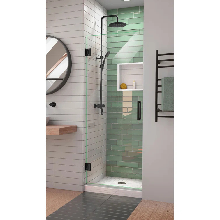 DreamLine Unidoor-LS 29'' W x 72" H Hinged Frameless Shower Door with ClearMax Technology SHDR-2030722-09