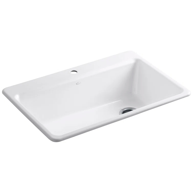 Riverby™ Single-Bowl Top-Mount Kitchen Snk with Accessories