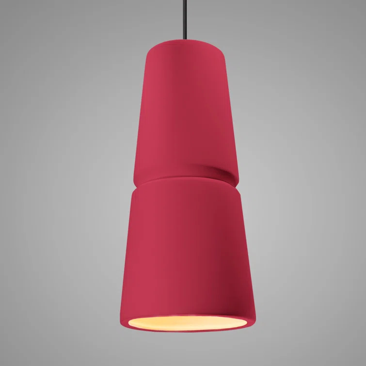 Logan Single Light Ceramic Dimmable LED Pendant