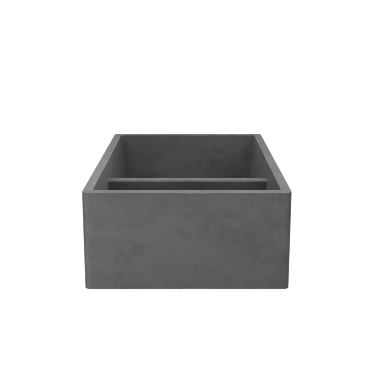 Farmhouse 33" L x 21" W Double Basin Farmhouse/Apron Kitchen Sink