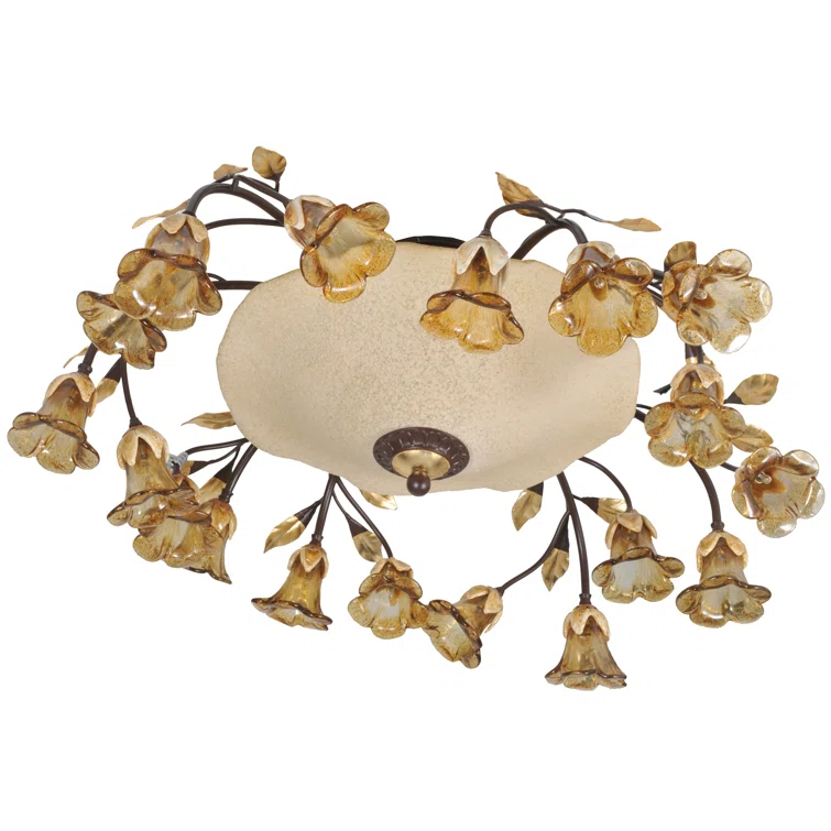Glass Flush Mount