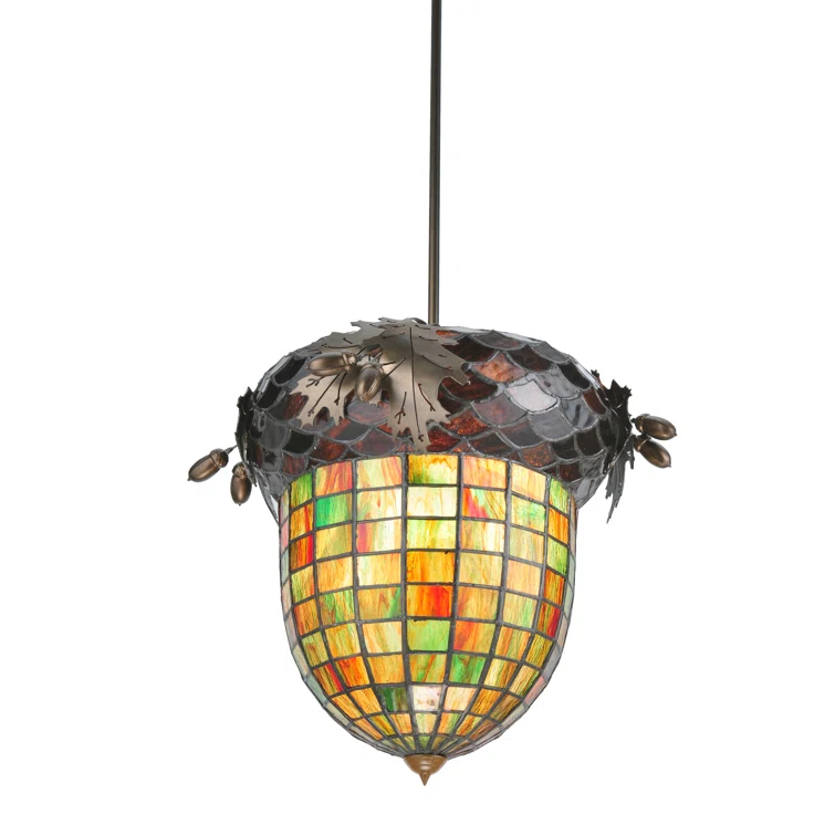 1 - Light Antique Copper Single Pendant