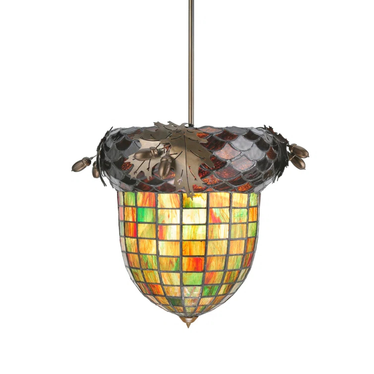 1 - Light Antique Copper Single Pendant