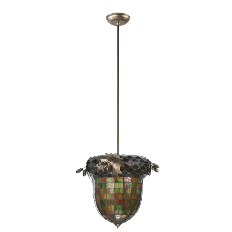 1 - Light Antique Copper Single Pendant