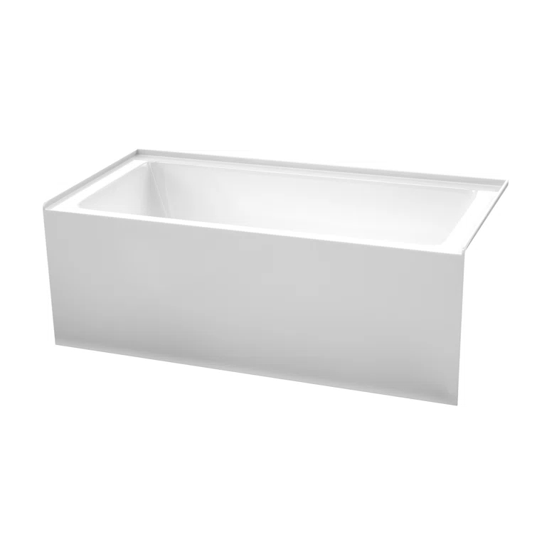Grayley 60'' x 30'' Alcove Soaking Acrylic Bathtub
