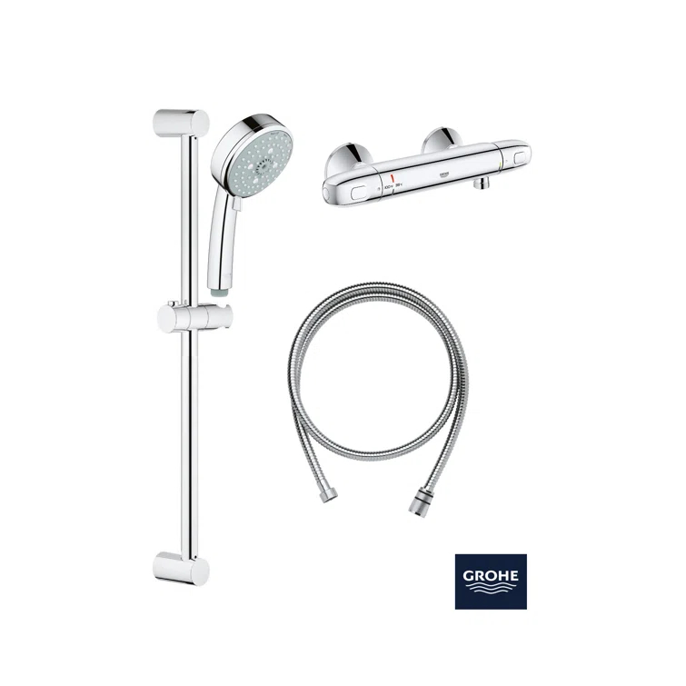 Grohtherm Thermostatic Complete Shower System