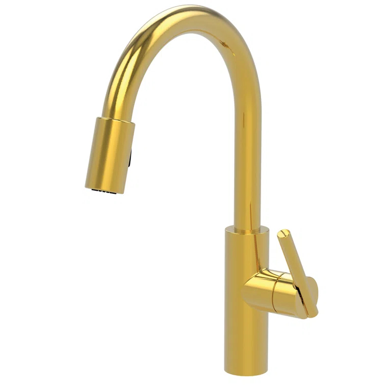 East Linear Pull Down Single Handle Kitchen Faucet