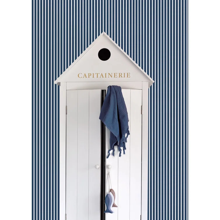 Smart Stripes 2 Butcher Stripe Wallpaper Roll