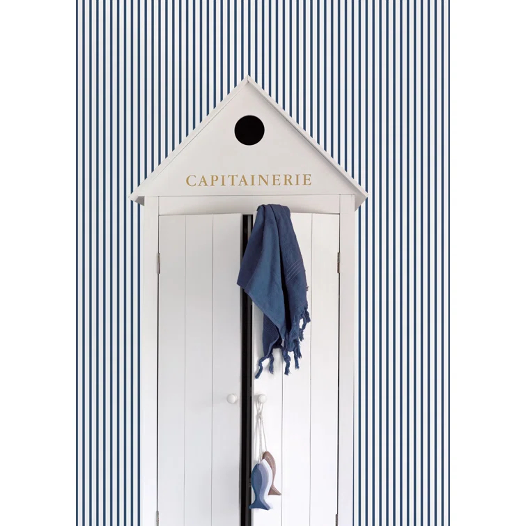 Smart Stripes 3 Breton Stripe Wallpaper Roll