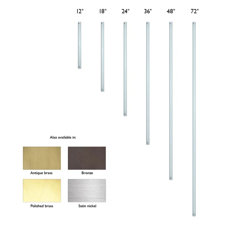 Downrod Ceiling Fan Extension