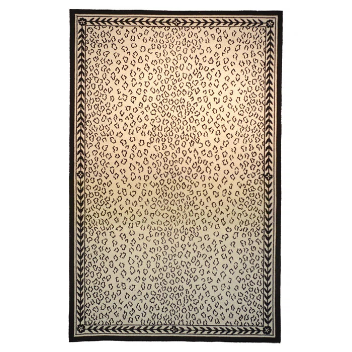 Chelsea Hand Hooked Wool Animal Print Rug