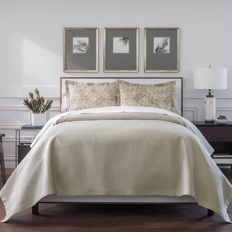 Juliet Modern & Contemporary Cotton Coverlet
