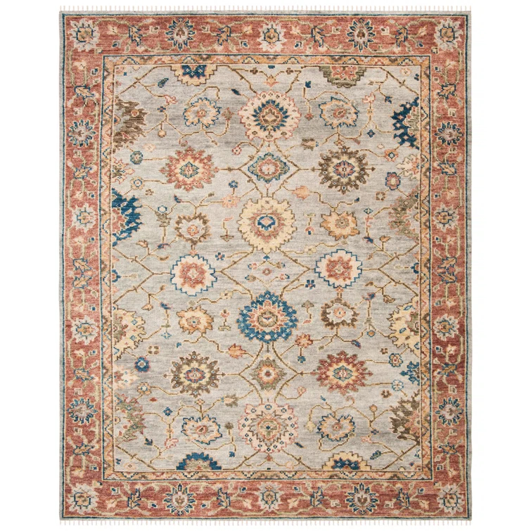 Samarkand Hand Knotted Wool Oriental Rug