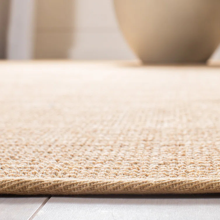 Martha Stewart 60% Sisal And 40% Jute Solid Color Rug