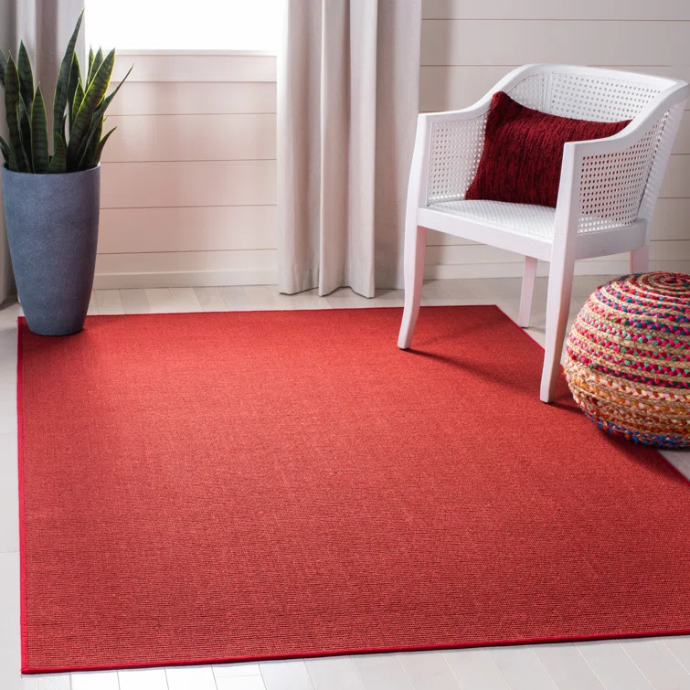 Martha Stewart 60% Sisal And 40% Jute Solid Color Rug