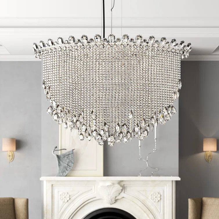 Trilliane 8 - Light Geometric Chandelier