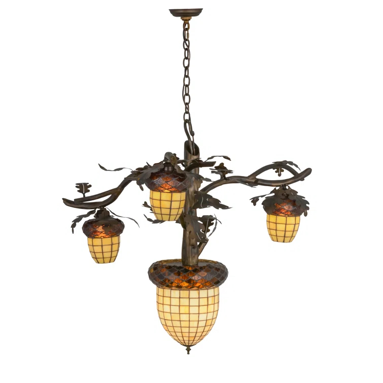 Rustic Lodge 4 - Light Classic / Traditional Chandelier
