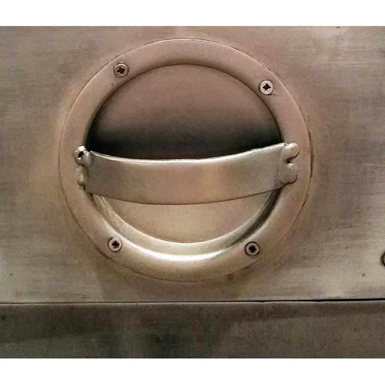 Midway Aviator Stainless Steel Console Cabinet