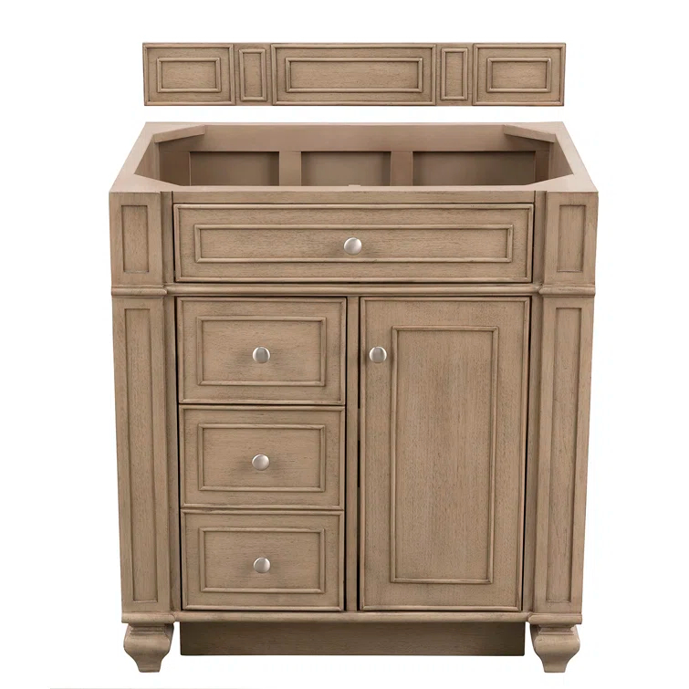James Martin Vanities 157-V30 Bristol 30" Single Basin Hardwood Vanity Cabinet Only - Wood
