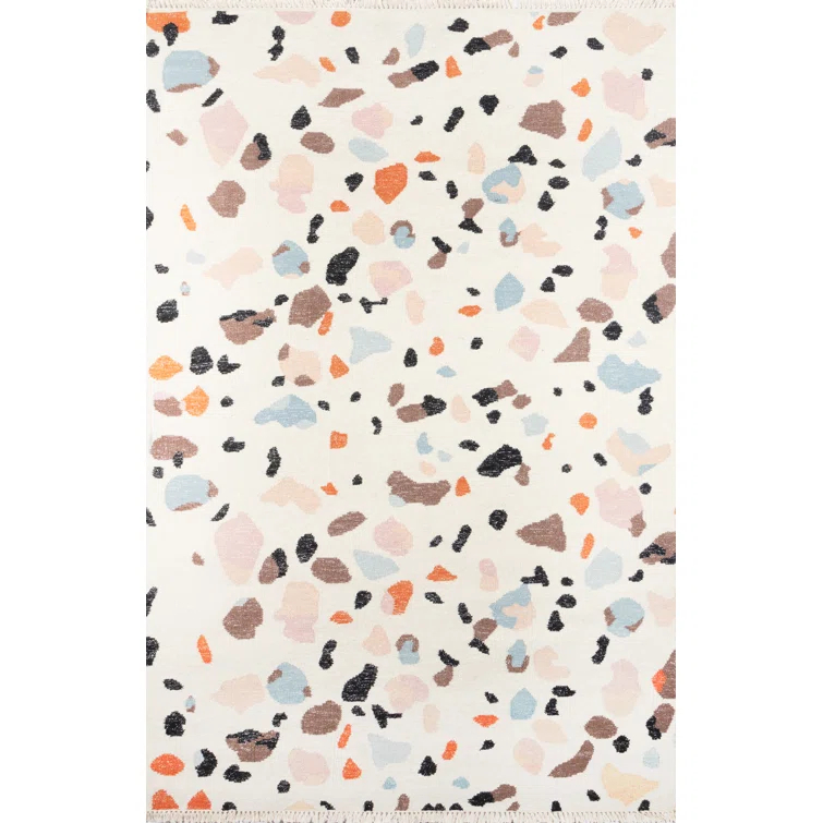 Jem Terri Abstract Handmade Flatweave Wool Area Rug