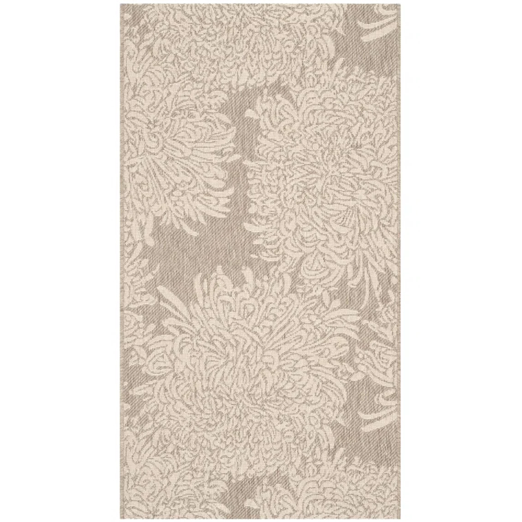 Chrysanthemum Martha Stewart Performance Floral Rug