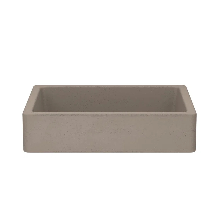 NativeStone Stone Handmade Rectangular Undermount Bathroom Sink