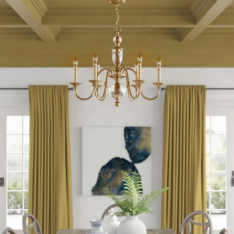 Hinkley Lighting - Eleanor - 6 Light Small Chandelier in Traditional Style -
