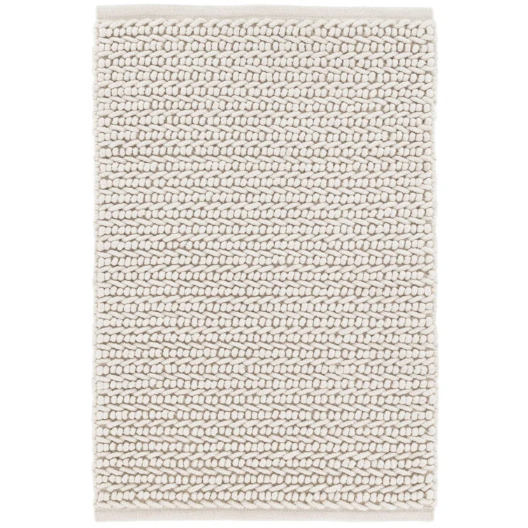 Veranda Ivory Handwoven Performance Rug