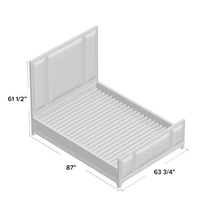 Newport Upholstered Platform Bed