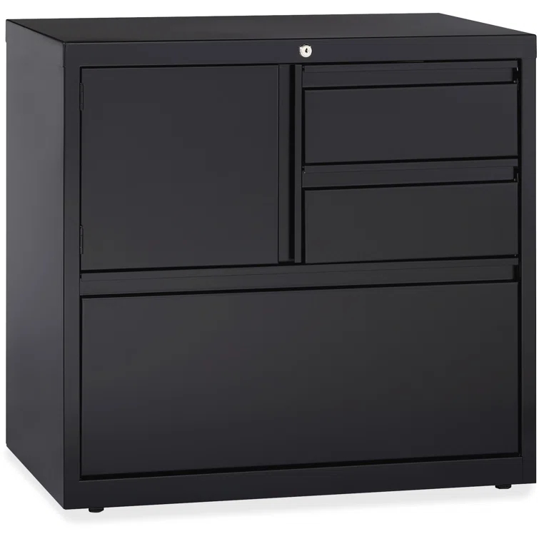 Fortress 30'' Wide 3 -Drawer Steel File Cabinet
