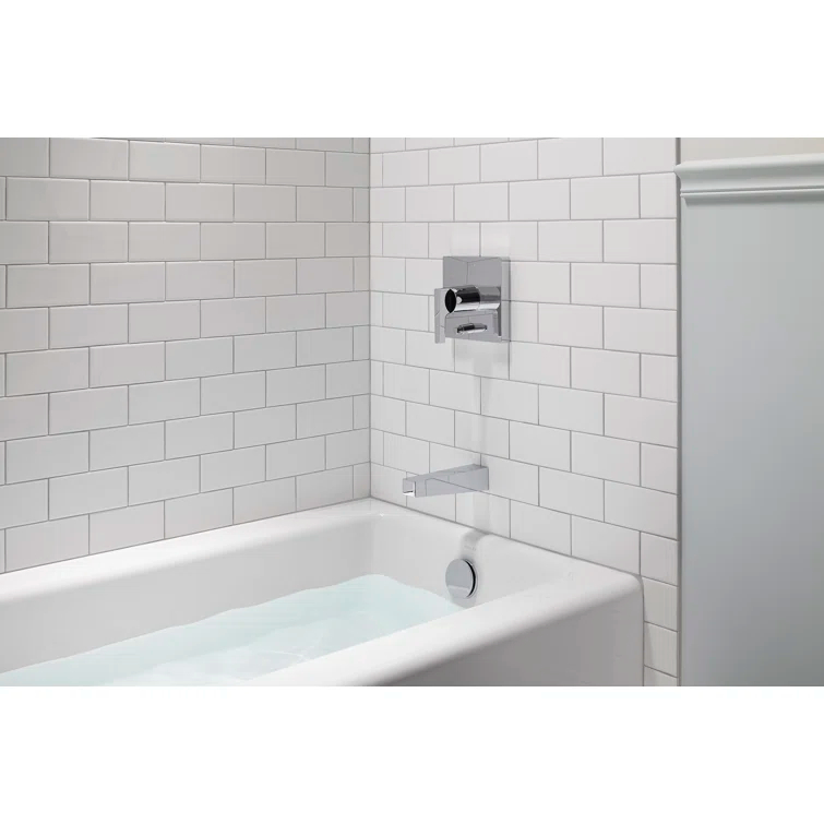 Honesty Rite-Temp Bath and Shower Trim with 1.75 Gpm Showerhead and Lever Handle