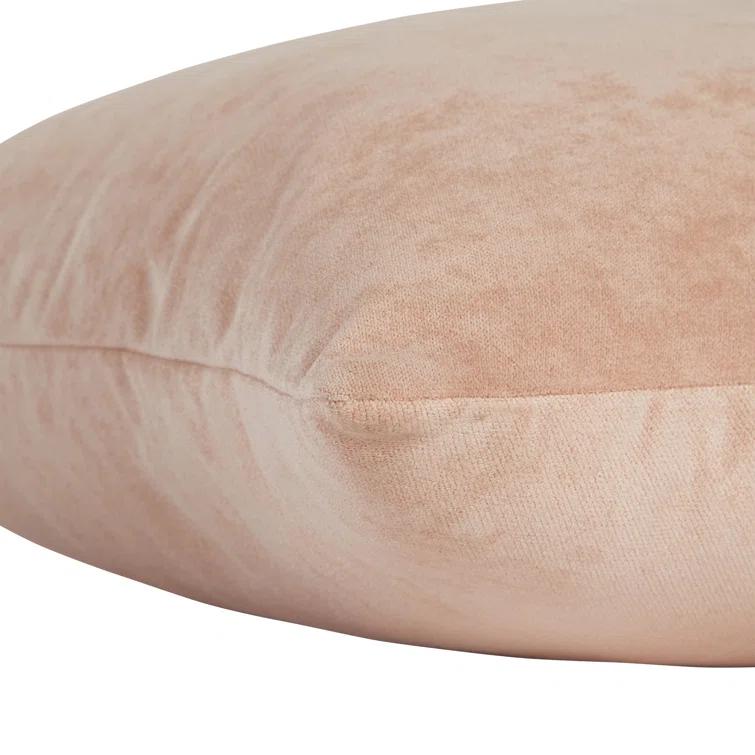 Velvet Polyester Throw Pillow