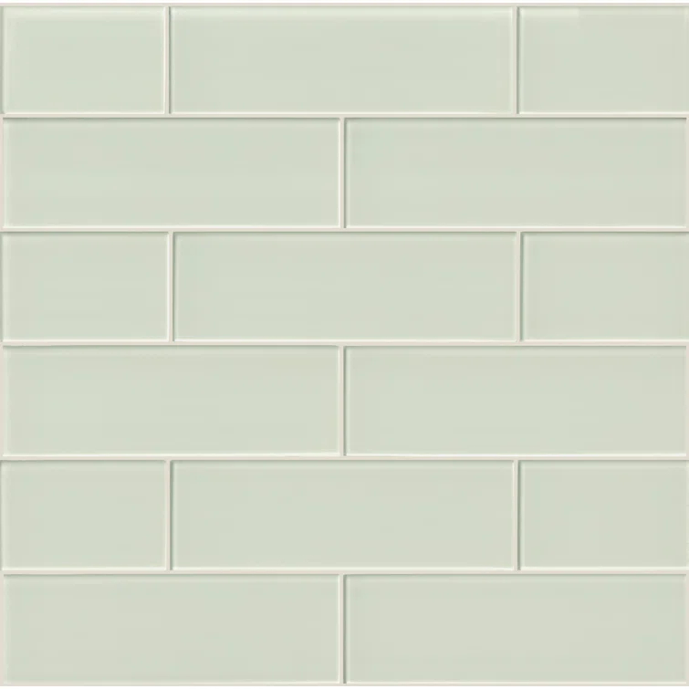 4" x 12" Glass Subway Tile