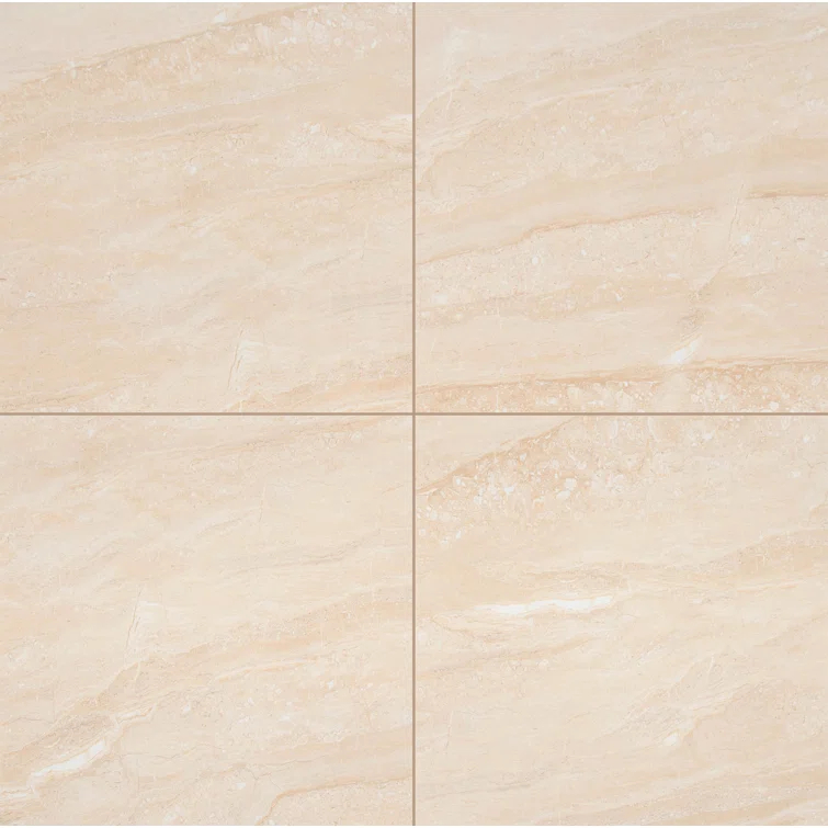 Ackland Aria 24" x 24" Stone Look Polished Porcelain Wall & Floor Tile & Reviews | Wayfair