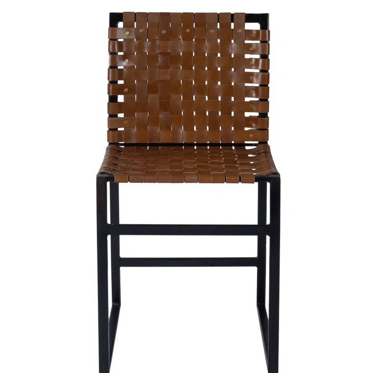 Augusta Genuine Leather Dining Chair