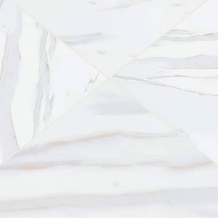 Calacatta White 24" x 24" Porcelain Field Tile